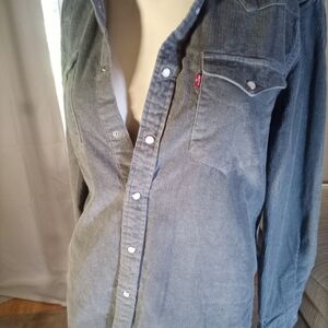 Levi's Blue Casual Button Down Shirt